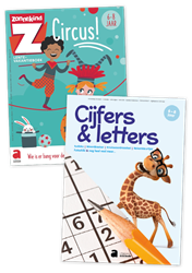 Lentevakantieboek Zonnekind 2021 + Cijfers & letters